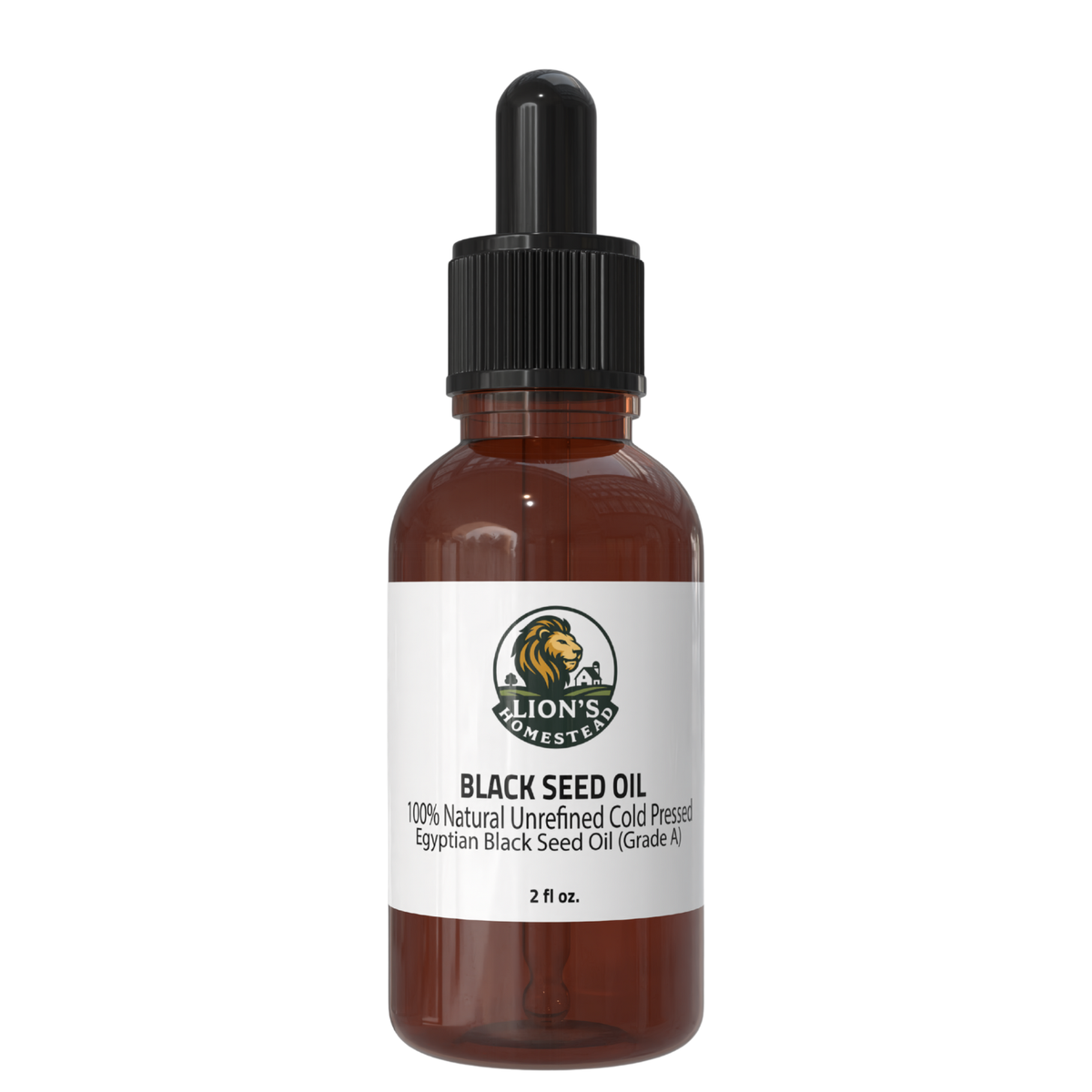 100% Unrefined Cold Pressed Egyptian Black Seed Oil