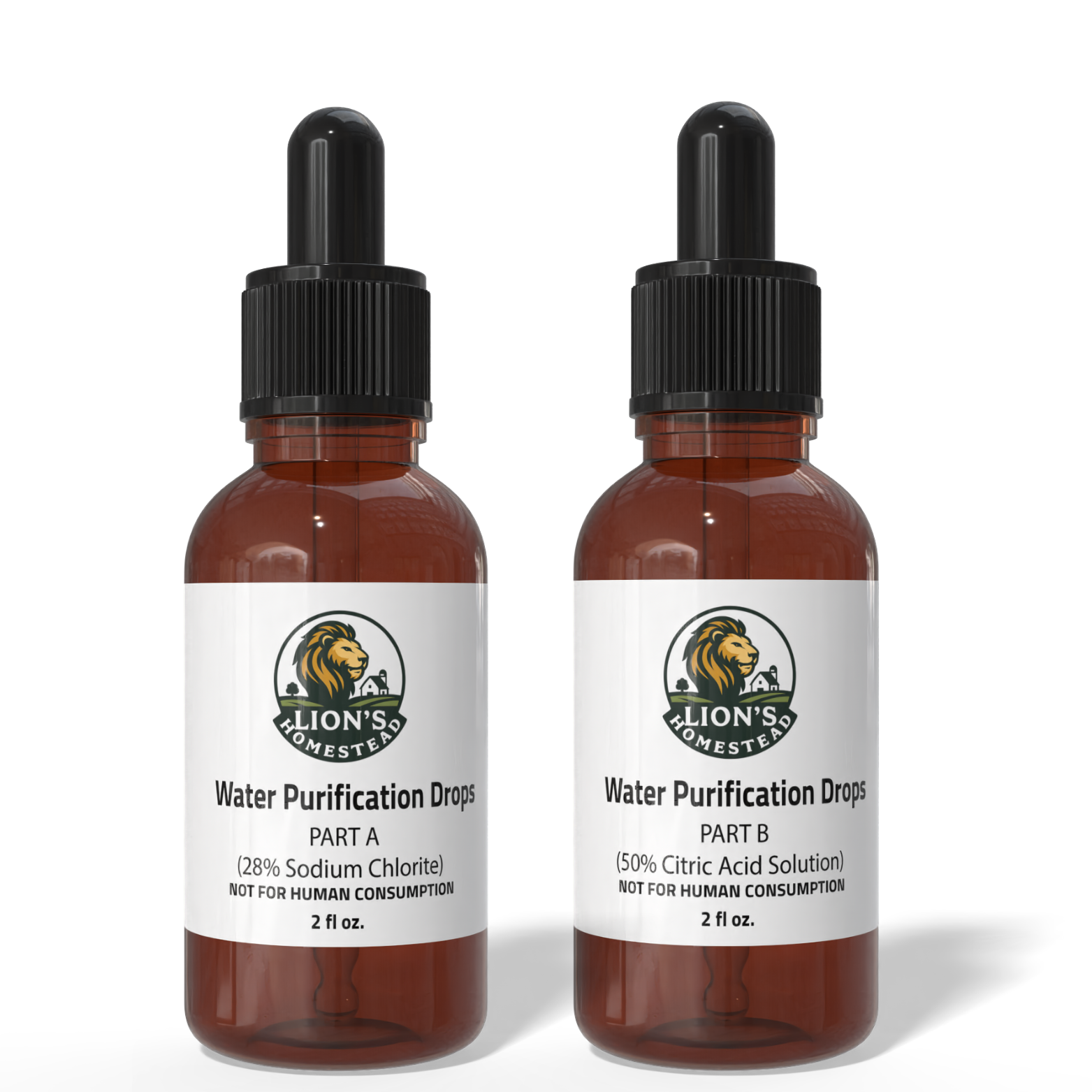 Chlorine Dioxide Water Treatment Kit (Citric Acid Activator)